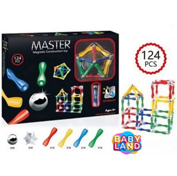 Master Magnet Construction Toy for Kids
