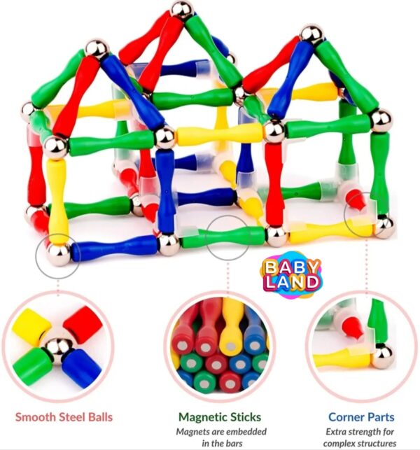 Master Magnet Construction Toy for Kids - Image 2