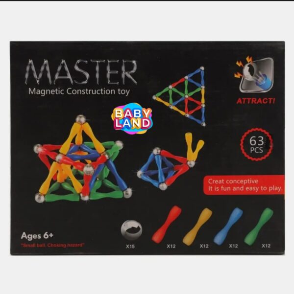 Master Magnet Construction Toy for Kids