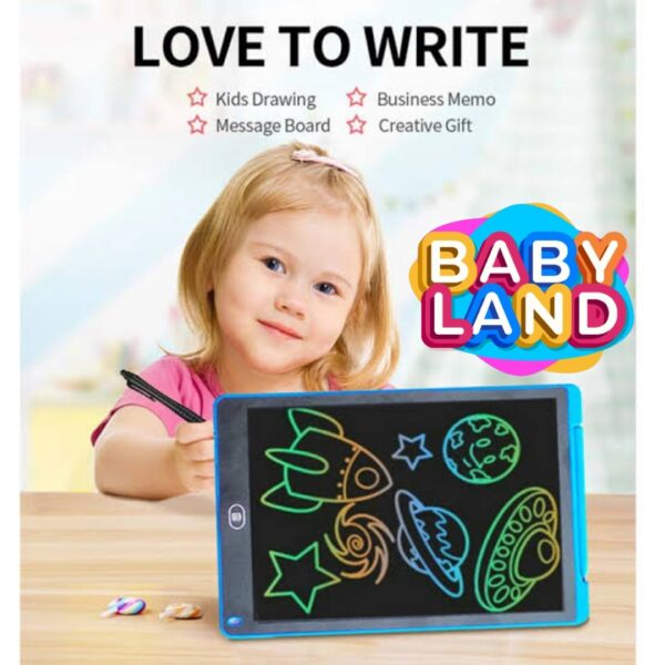 Multi-Color Display LCD Drawing & Writing Tablet - Image 2
