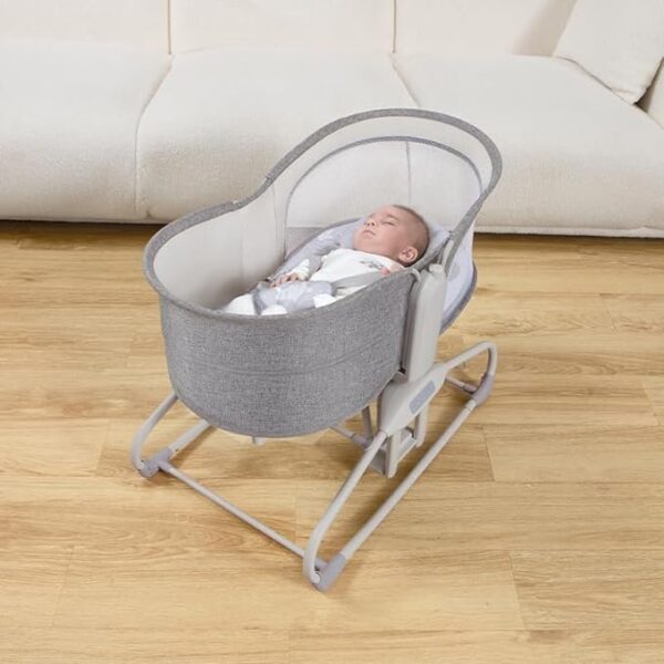 4 in1 Deluxe Multi-Functional Bassinet Swing - Image 7