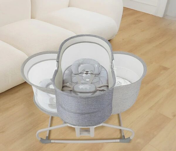 4 in1 Deluxe Multi-Functional Bassinet Swing - Image 5