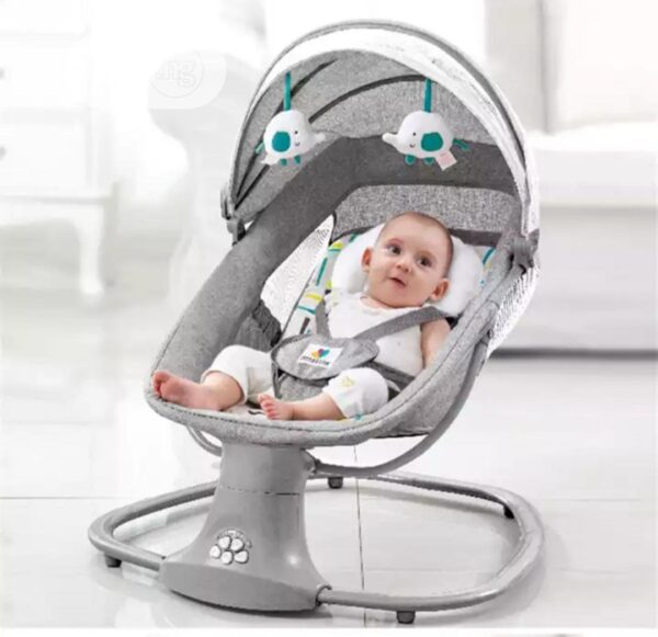 3 In 1 Deluxe Multi-Functional Bassinet Swing - Image 3