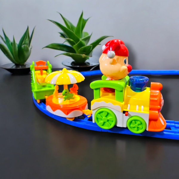 Cartoon Circus Train