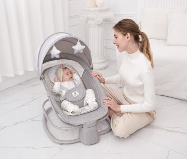 Deluxe 4 in 1 Bassinet Swing