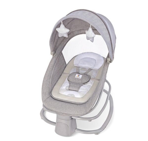 Deluxe 4 in 1 Bassinet Swing - Image 6