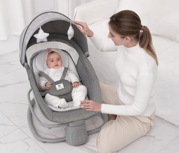 Deluxe 4 in 1 Bassinet Swing