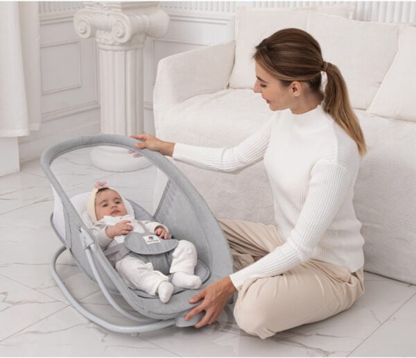 Deluxe 4 in 1 Bassinet Swing - Image 3