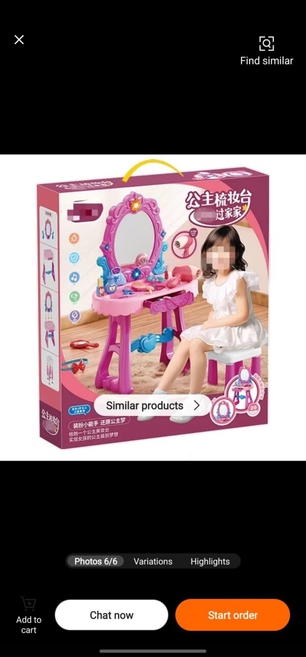 Dressing Table for Kids - Image 2