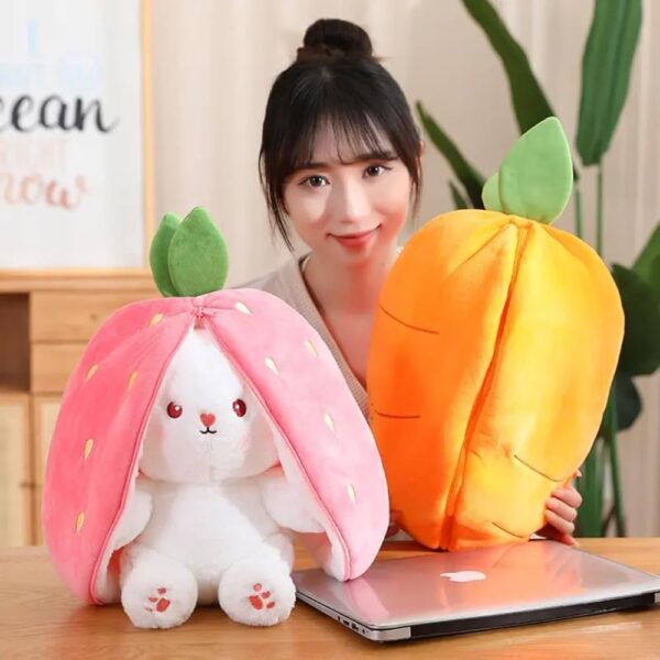 Strawberry Rabbit Small 25cm - Image 4