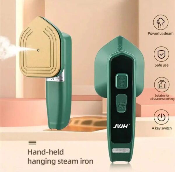 Mini Electric Iron – Dry & Wet Ironing for Quick