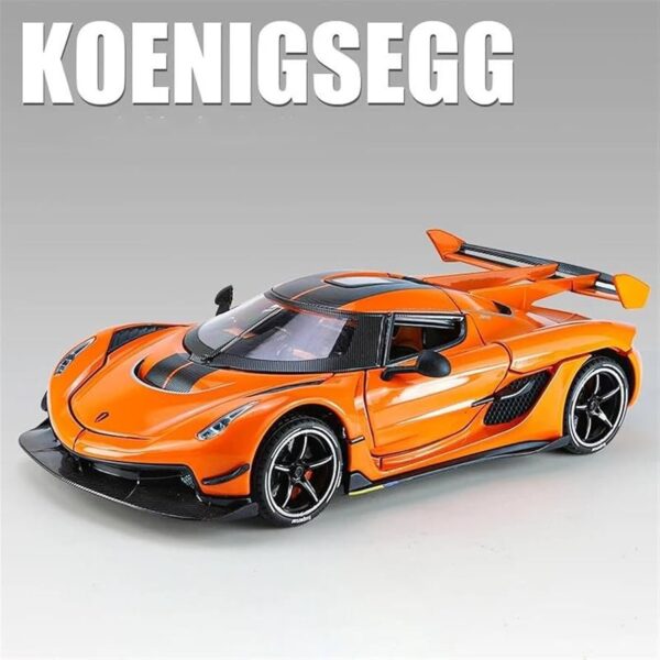 Koenigsegg Jesko Die-Cast Model Car - Image 2