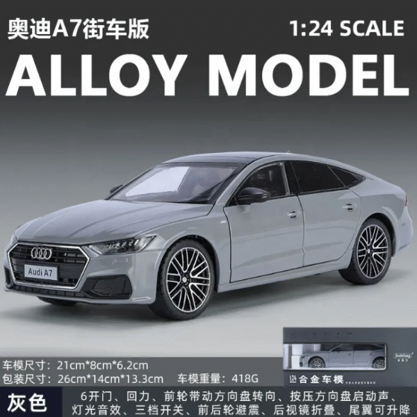 Audi A7 Die-Cast Model Car - Image 2