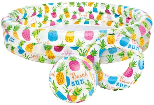 INTEX Fishbowl Pool (52" x 11") With Ball And Tube - Image 2