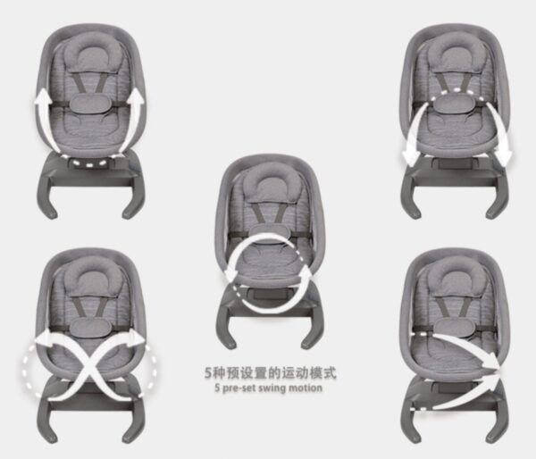 H-multi-motion baby cradle Swing - Image 10