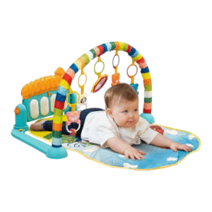 3-in-1 Newborn Baby Piano Fitness Rack Activity Gym Mat