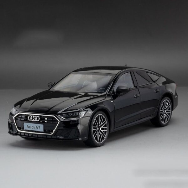 Audi A7 1:24 Scale Die-Cast Model Car – Pull Back Action with Lights & Sound - Image 2