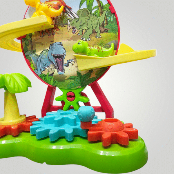 Dinosaur Park Adventure – 2-in-1 Electric & Hand Mode Building Blocks - Image 2